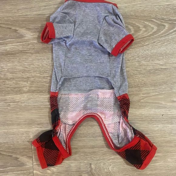 NWOT Doggie Holiday Onesie - Picture 4 of 5